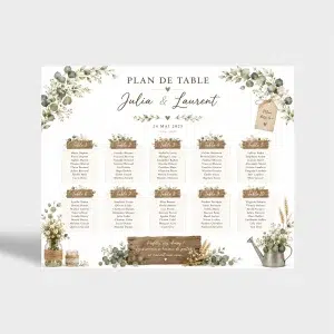 Plan de table
