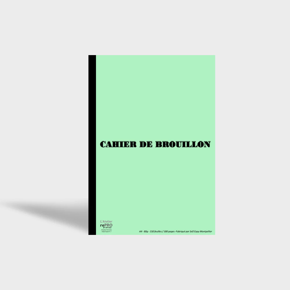 Cahier de brouillon