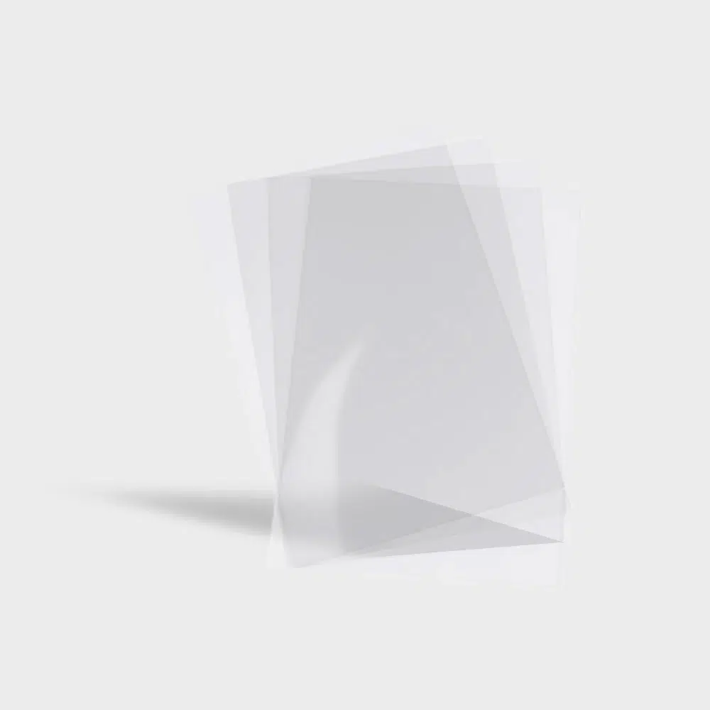 Rhodoïd - feuille transparente